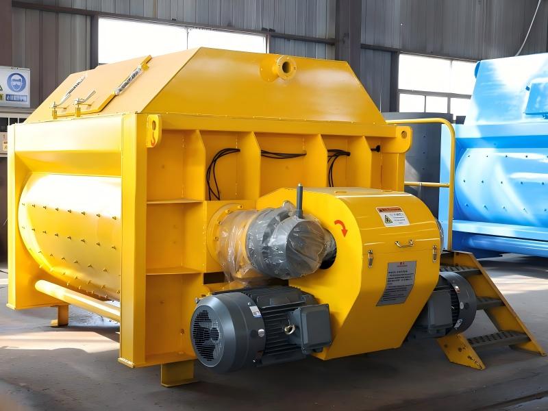 JS1500雙臥軸強制式混凝土攪拌機